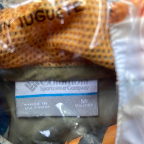 NWT Columbia Kids Glennaker Springs Jacket Chalk in the Leaves/Savory SZ M 10/12 - Picture 5 of 8